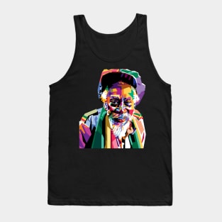 Bunny Wailer Pop Art Tank Top